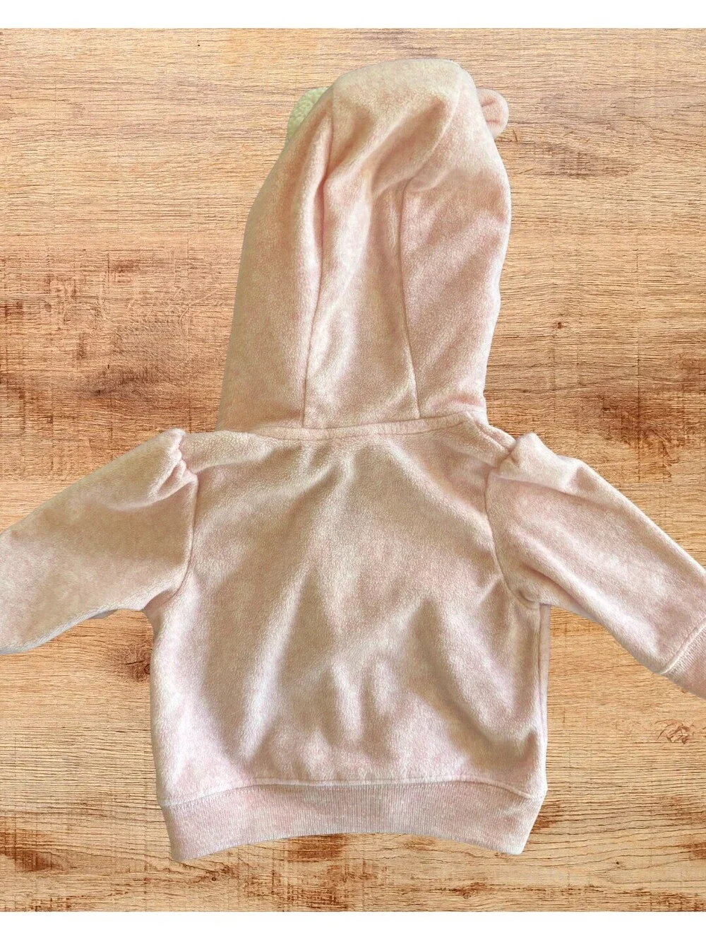 Carter's Newborn Pink Hooded Sherpa Lined Zip Hoodie Jacket